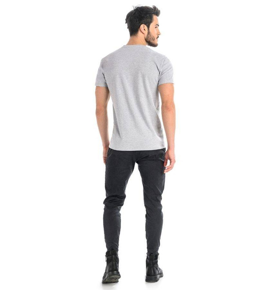 1503 Dany V T-Shirt Męski Bawełniany- szary 