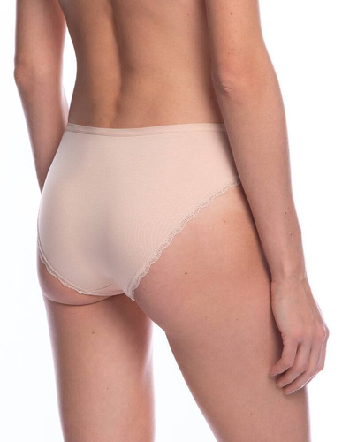 L-VIS1561 BI A'2 Figi Damskie Lama czarny beżowy