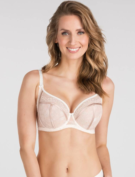 M 101 Biustonosz miękki Gorsenia ecru