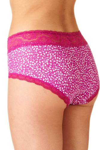 LPC 328 A'2 Figi damskie 2-pak Key, - granatowy bordowy