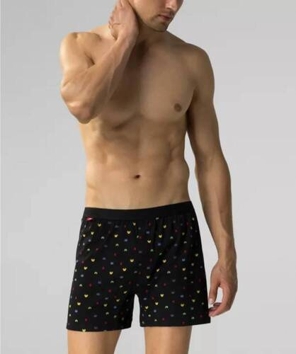 2MBX-055   Bokserki męskie Atlantic czarny