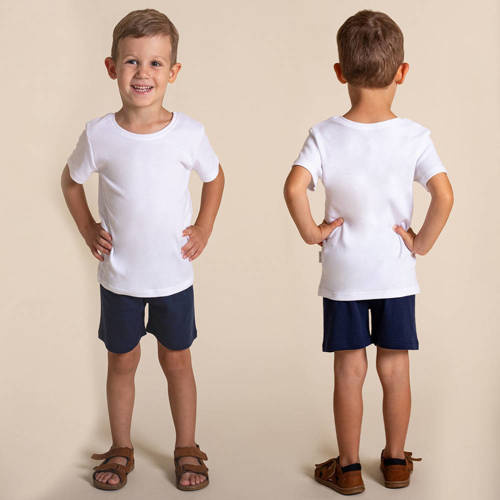 169499 Komplet bluzka kr. rękaw + spodenki Nicol