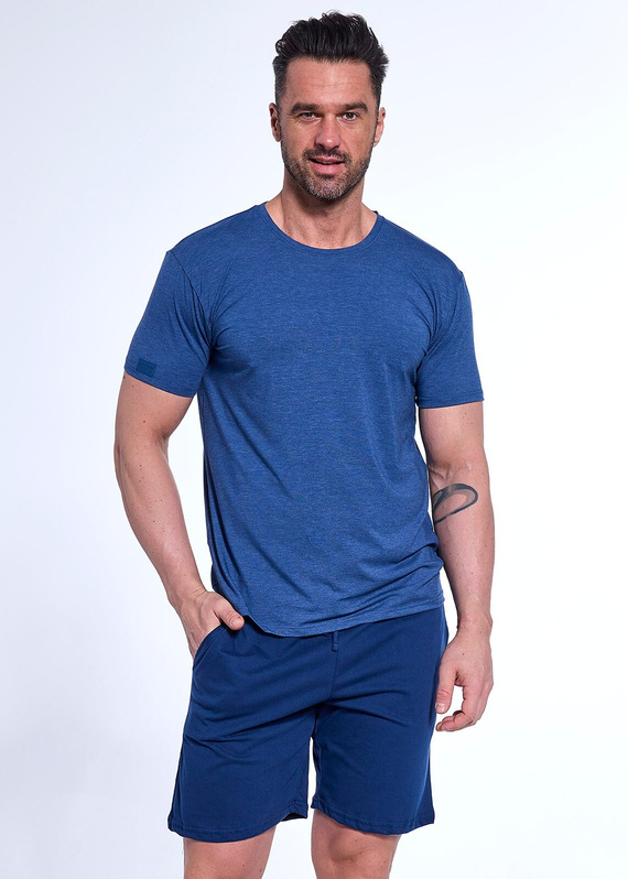 925/177 Michael Piżama męska krótki rękaw, spodenki Cornette jeans