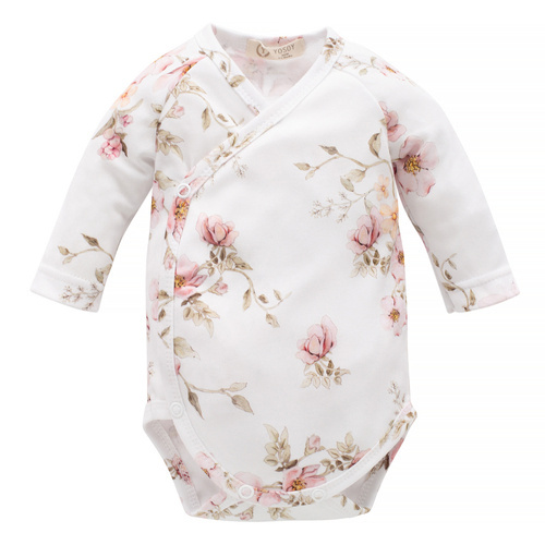 Wild Rose Body rozpinane z bawełny organicznej Yosoy