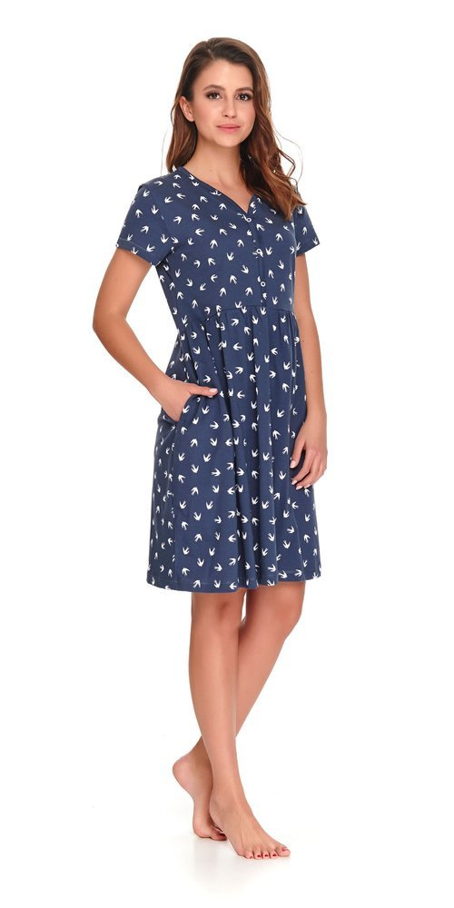 9927 Koszula Nocna do karmienia Doctor Nap - deep blue