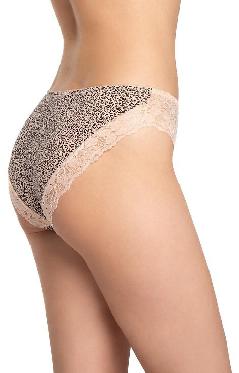 L-1586 Figi damskie Lama dwupak, 95% bawełna, wygodne i klasyczne