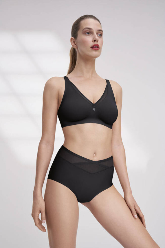 True Shape Sensation N01 Biustonosz miękki Triumph- black