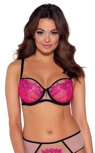 2033 Miękki Biustonosz Ava -różowy