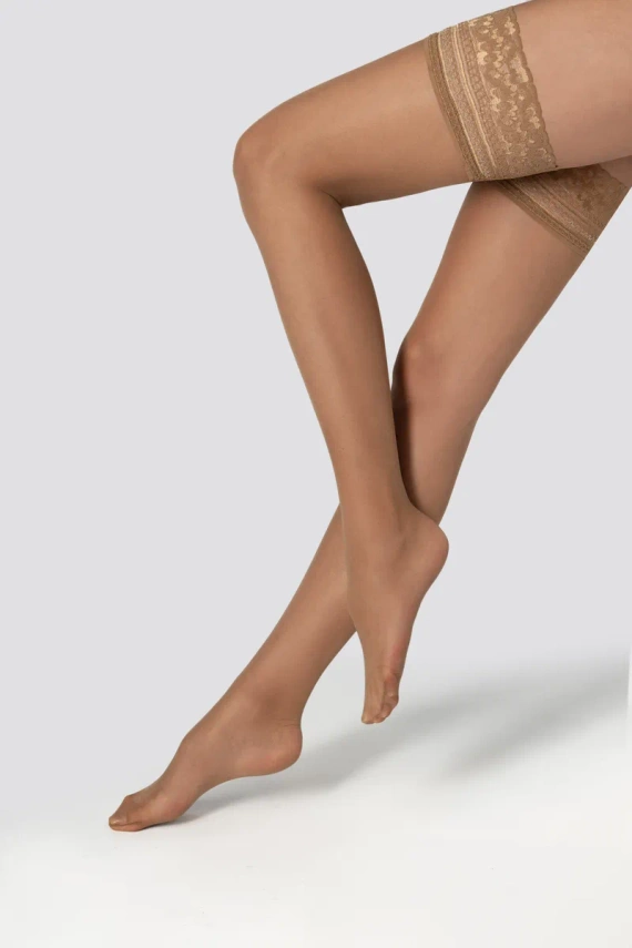 Felice Pończochy damskie Mona 15 den visone 