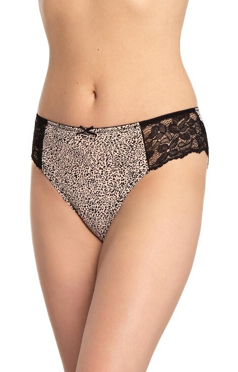 L-1586 Figi damskie Lama dwupak, 95% bawełna, wygodne i klasyczne