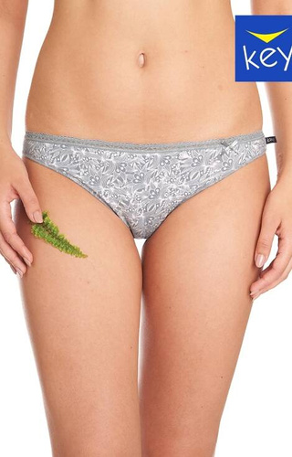 LPR 988 A22 Figi damskie 2-pak Key niebieski-szary