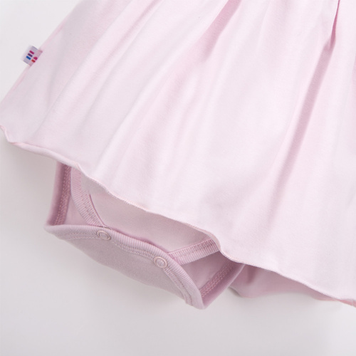 Meadow Sukienko-body z krótkim rękawem Eevi - różowy