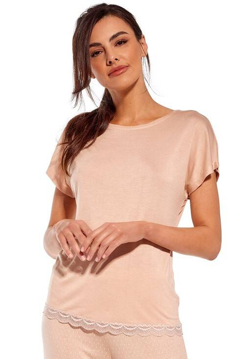 624/292 Cynthia Piżama damska Cornette beżowy