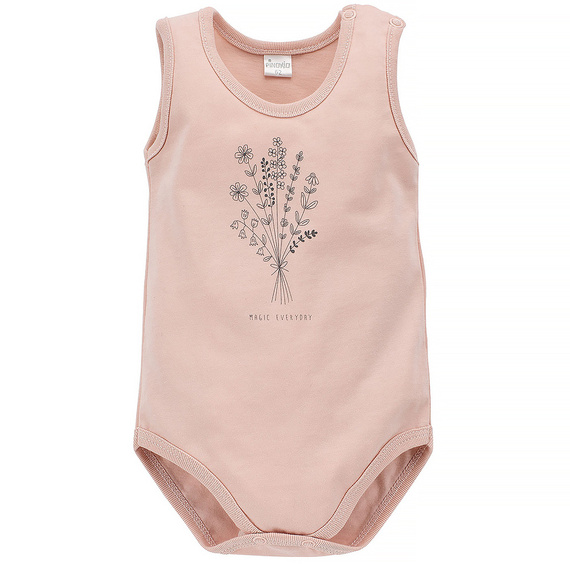Summer Mood Body dla dziewczynki na ramiączkach Pinokio - róż