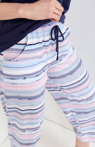 116 Piżama damska Cana granatowy