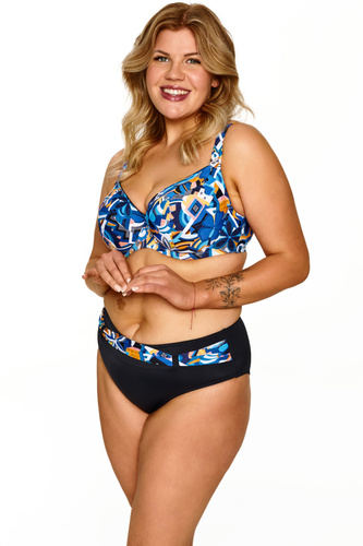 Figi bikini Alice 1 Lupoline – wyższy stan, komfort i print