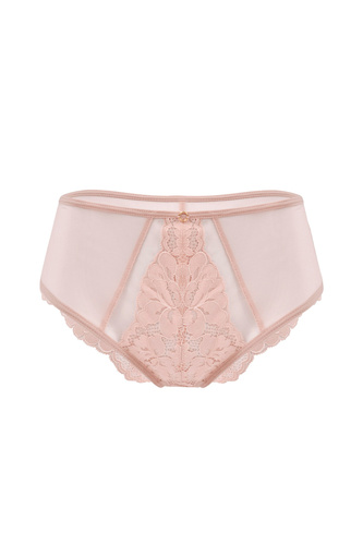 Mediolano Jasmin 19152 figi pudrowe koronka siateczka komfort