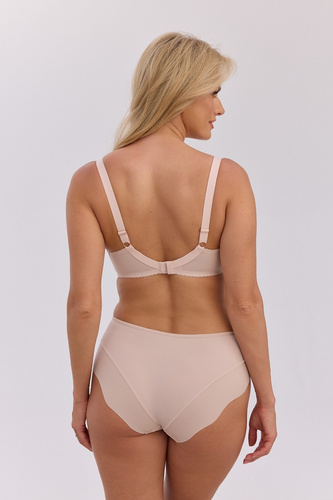 Biustonosz semi soft BS 1357 Imogen Gaia różowy– koronka, fiszbiny, SS5