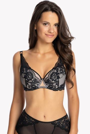 BS-1112 Valentina Biustonosz Push- up Gaia - fioletowy