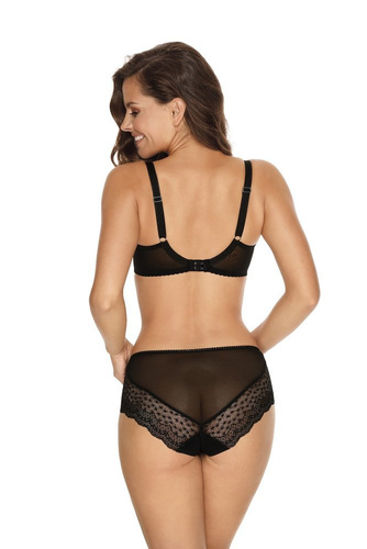 BS 1025 Cherry Biustonosz półusztywniany Gaia - czarny