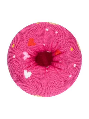 Donut Give Up! Skarpety Damskie Soxo - fuchsia