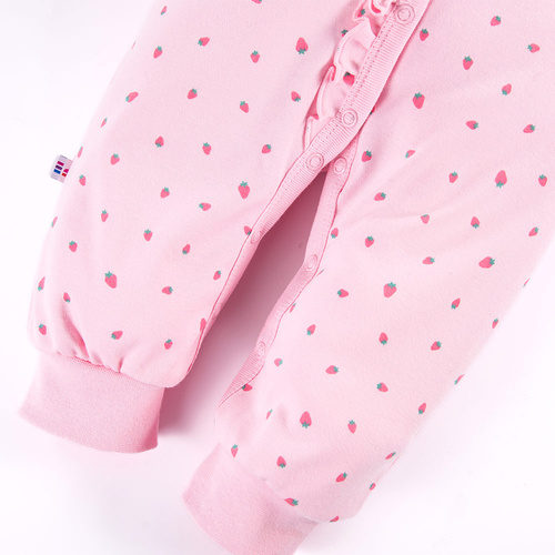 Strawberry & Love Pajac bez stópek Eevi - różowy