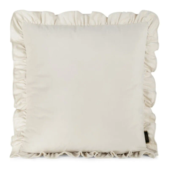 Brenda Poszewka dekoracyjna z falbanką Eurofirany kremowy