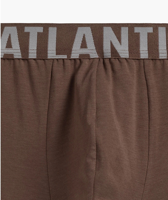 MH-1196  Bokserki męskie Atlantic - kawowy