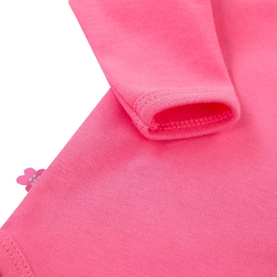 Run&Fun Body niemowlęce rozpinane Eevi - ciemny róż