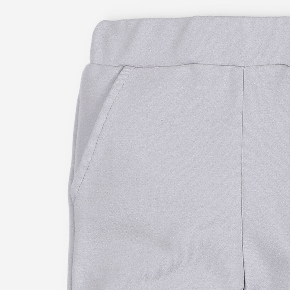 ILC-0018/JSZ Spodnie dresowe dla dziewczynki I Love Colors - szary