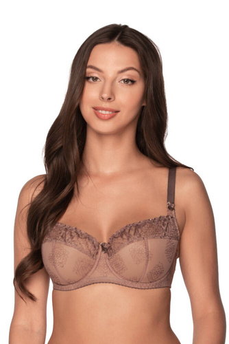 BS 1107 Elena Biustonosz półusztywniany Gaia mokka