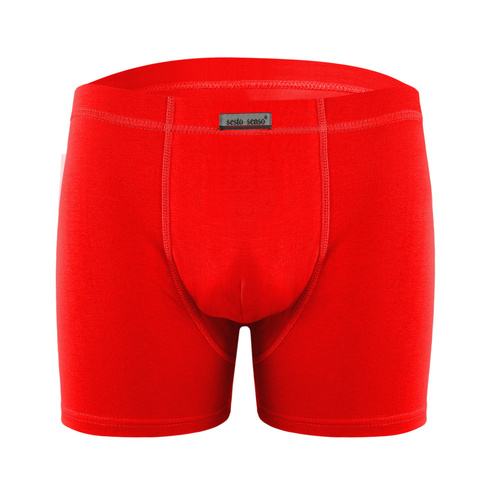 BM04 Lizard Bokserki męskie Sesto Senso - czerwony 