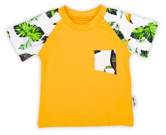 186139 Bluzka bawełniana z krótkim rękawem "Tukan" Nicol