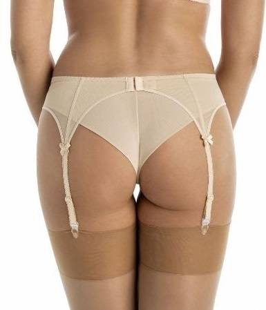 224 Eleonora Pas do pończoch Teyli - beżowy