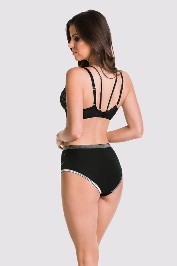 01106 Casino Figi damskie pełne Mediolano czarny