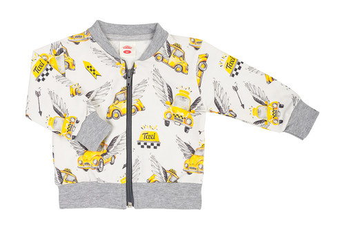 11250T1 "Taxi 1" Dres niemowlęcy Makoma szary