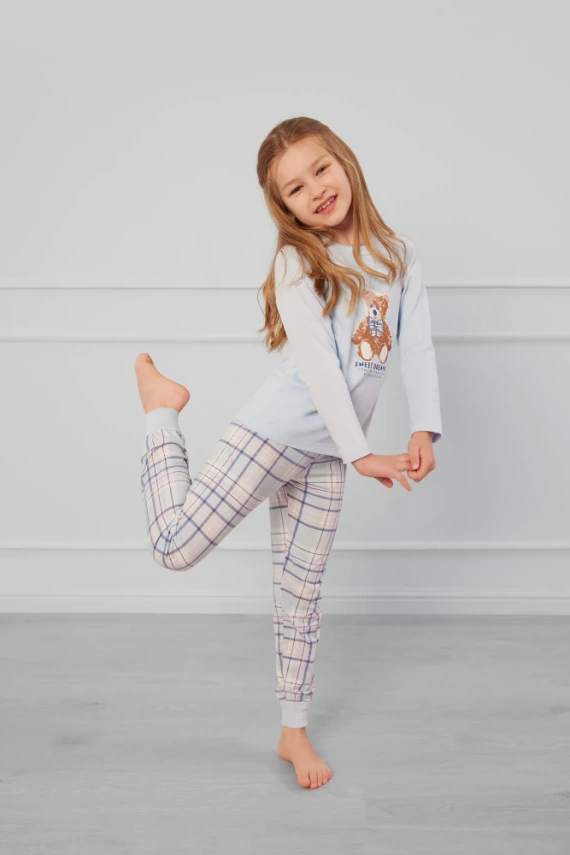 Katrin Piżama dziewczęca Italian Fashion - niebieski/druk