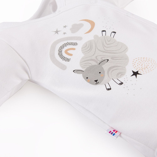 Mellow Body Kopertowe z nadrukiem Ewa Klucze- biały