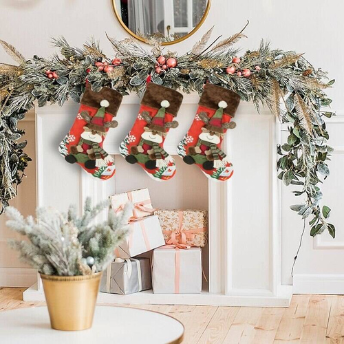 Renne 1 Skarpeta świąteczna but Eurofirany czerwony/brązowy