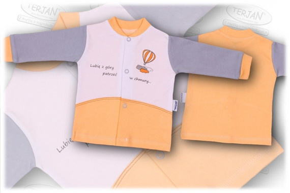 Kaftanik "BALONIK" łososiowy Terjan