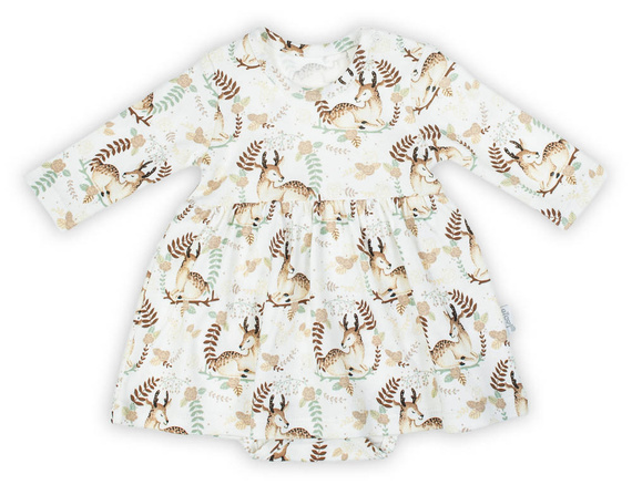 187160 Sukienko-body "Bibi" Nicol - kremowy