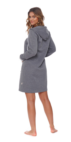 4508 Szlafrok damski Doctor Nap - dark grey