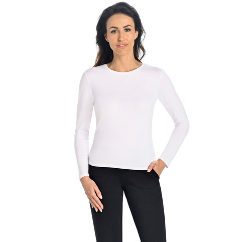 5503 Aria Bluzka damska bambusowa Teyli - biały