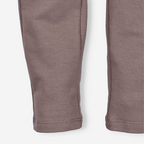 ILC-0018/CZE Spodnie dresowe dla dziewczynki I Love Colors - brązowy