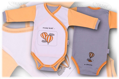 Body kopertowe "BALONIK" różówy Terjan