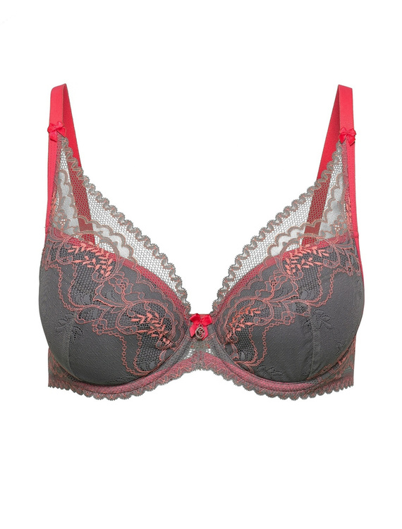 BS-1183 Irene Biustonosz Push- up Gaia -szary