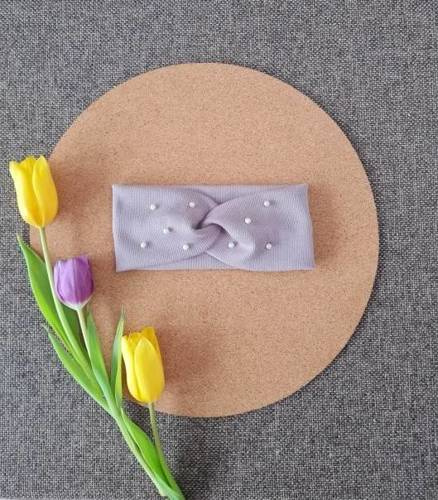 16KF damska opaska na głowę Marija - fiolet