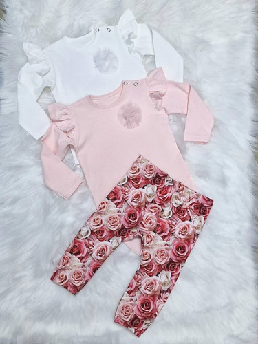 Rozalia Body z długim rękawem Bambarillo ecru