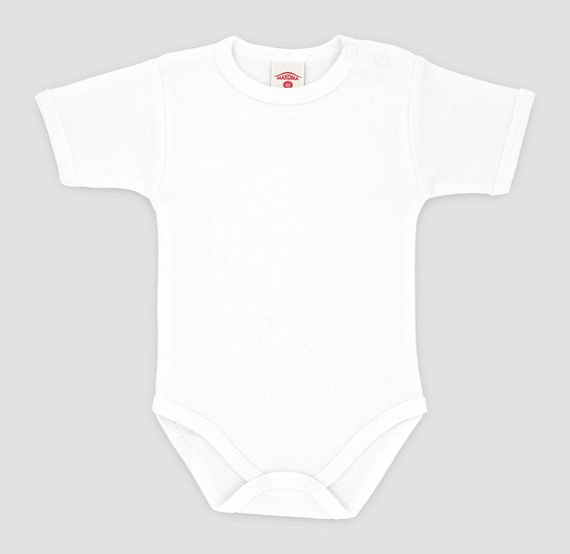 0311B Body z krótkim rękawem "BIAŁE" Makoma