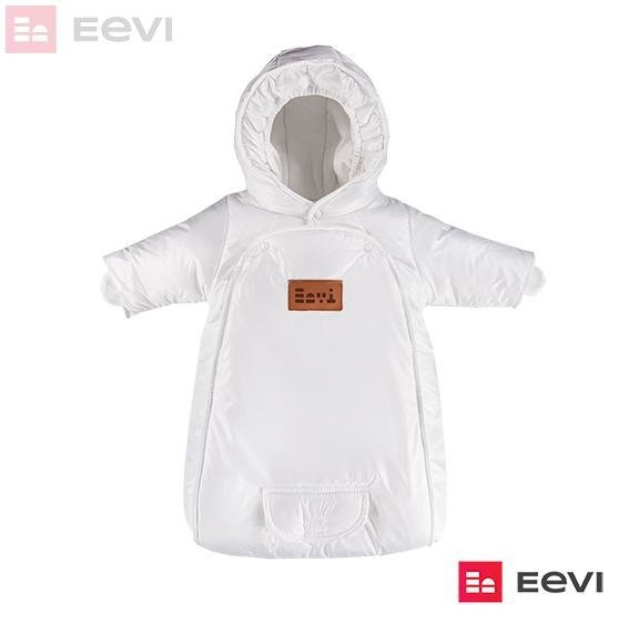 Kombinezon ocieplany "EEVI" Ewa Klucze- biały